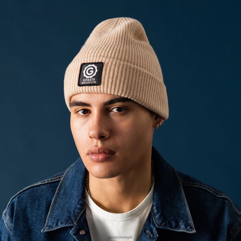 acessórios lã creme GREATS o gorro 86PL104