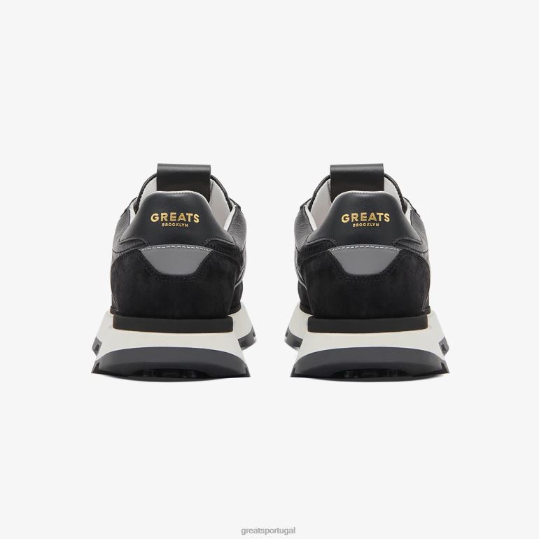 sapato Nero GREATS o corredor do ponto verde 86PL136