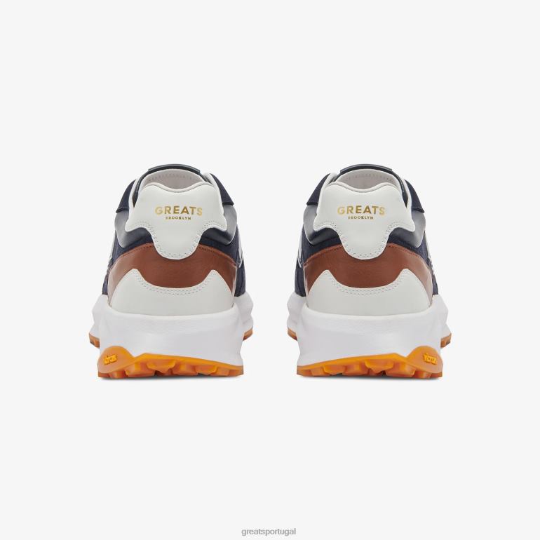 sapato marinha GREATS o corredor brc 86PL4