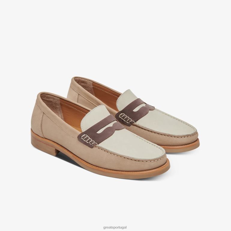 sapato areia multi GREATS o mocassim essex 86PL66