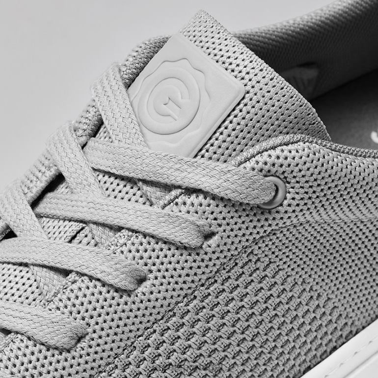 sapato Branco cinzento GREATS a malha royale 86PL51