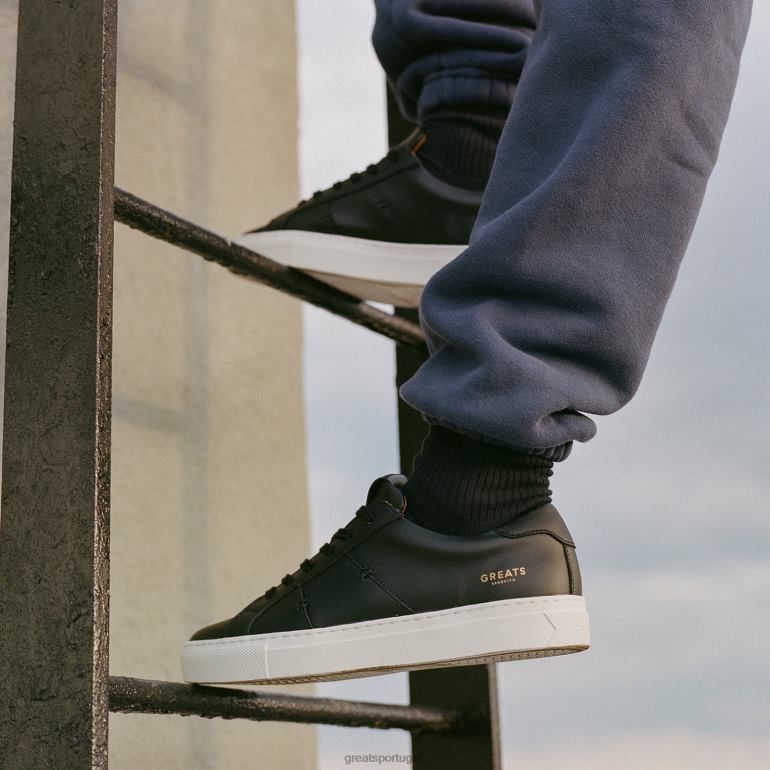 sapato Nero GREATS o real 2.0 86PL13