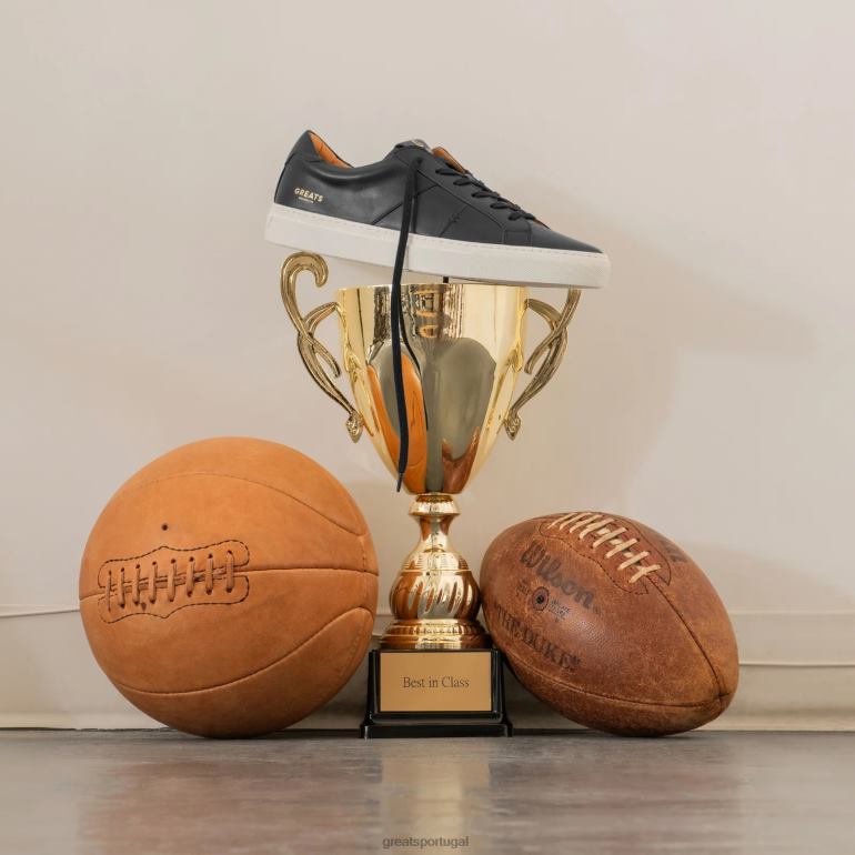 sapato Nero GREATS o real 2.0 86PL13