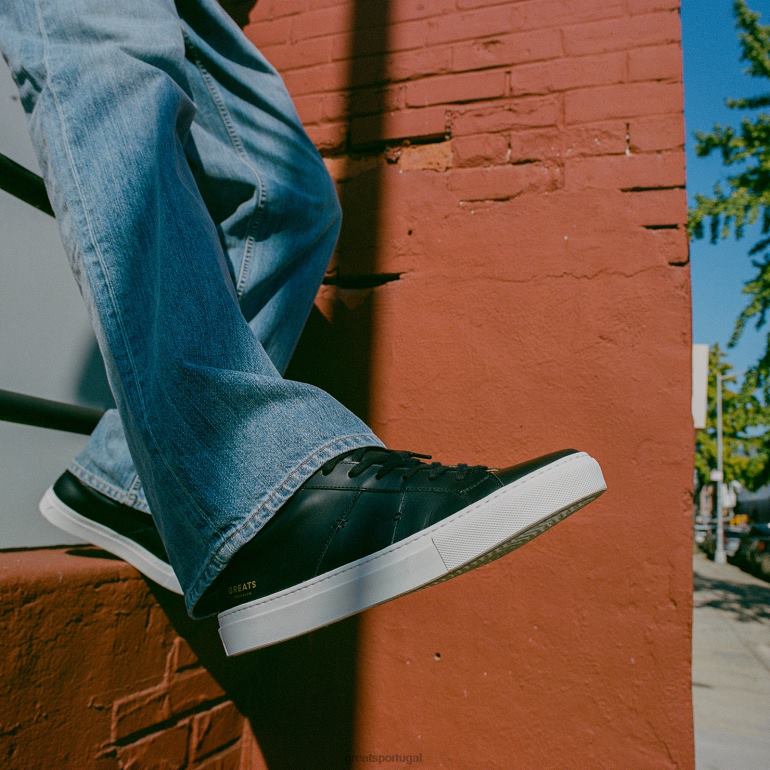 sapato Nero GREATS o real 2.0 86PL13