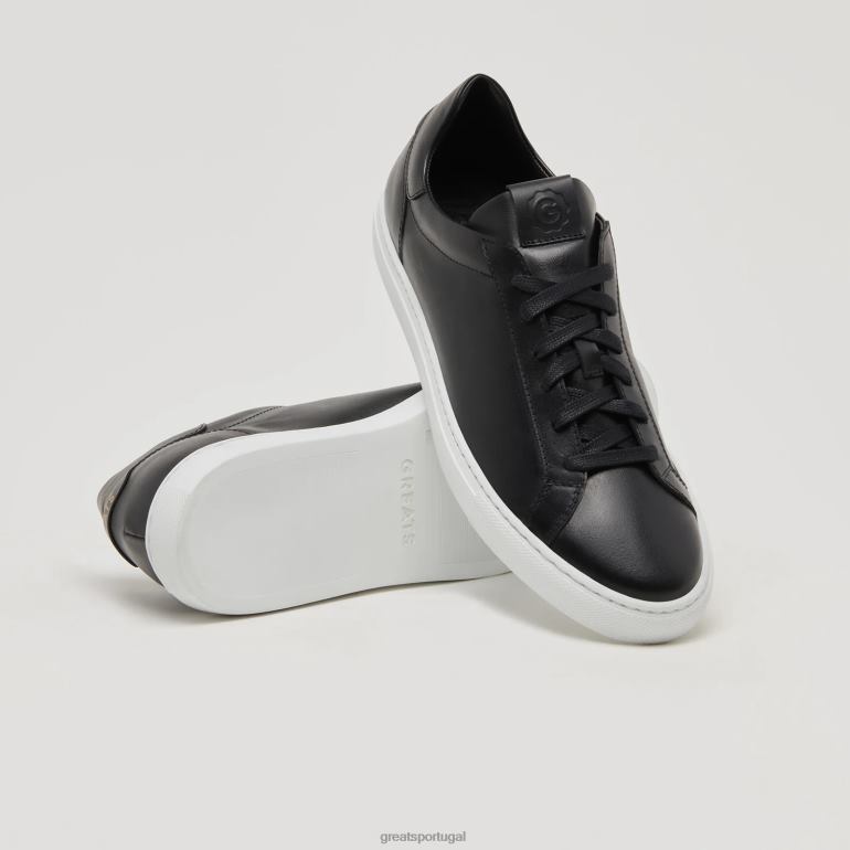 sapato Nero GREATS o reinado 86PL26