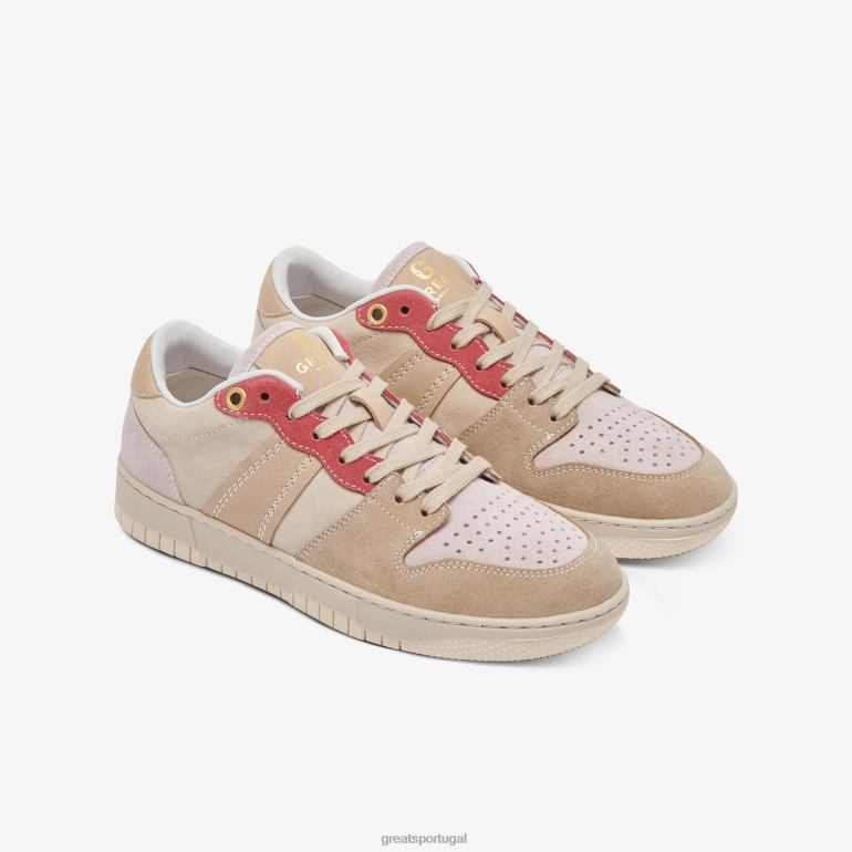 sapato areia multi GREATS o tribunal jmz 86PL149