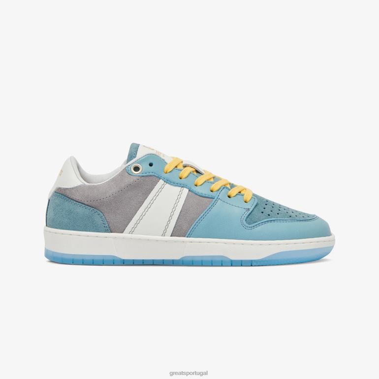 sapato azul claro GREATS o tribunal jmz 86PL147