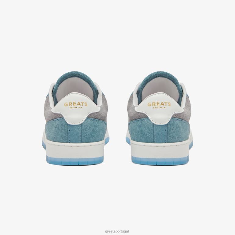 sapato azul claro GREATS o tribunal jmz 86PL147