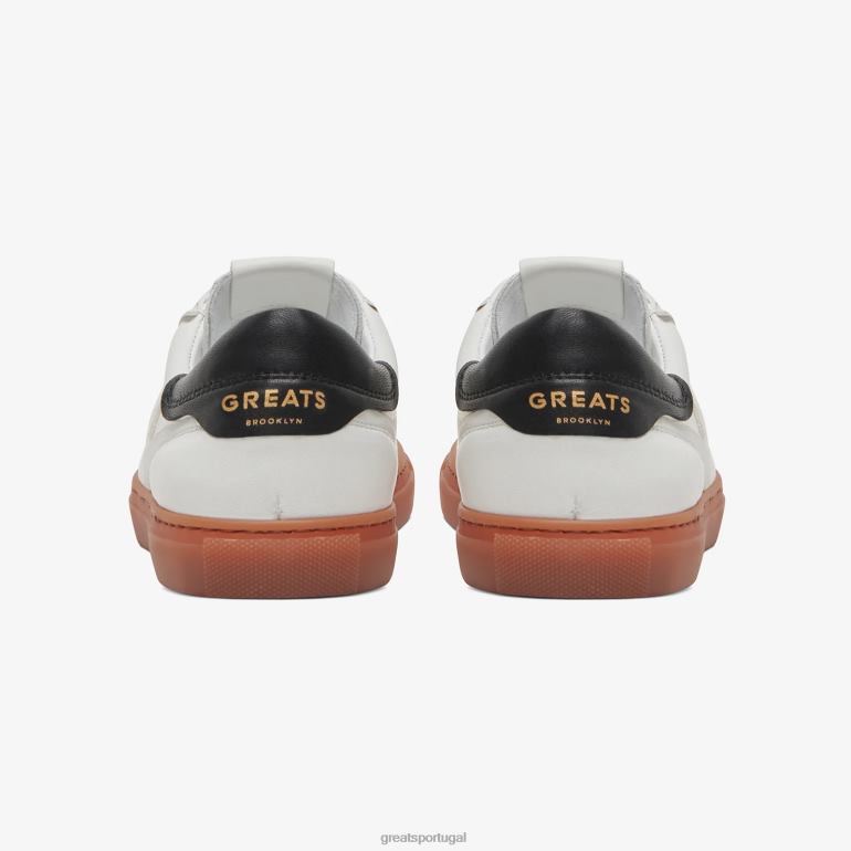 sapato branco GREATS o charlie 86PL157