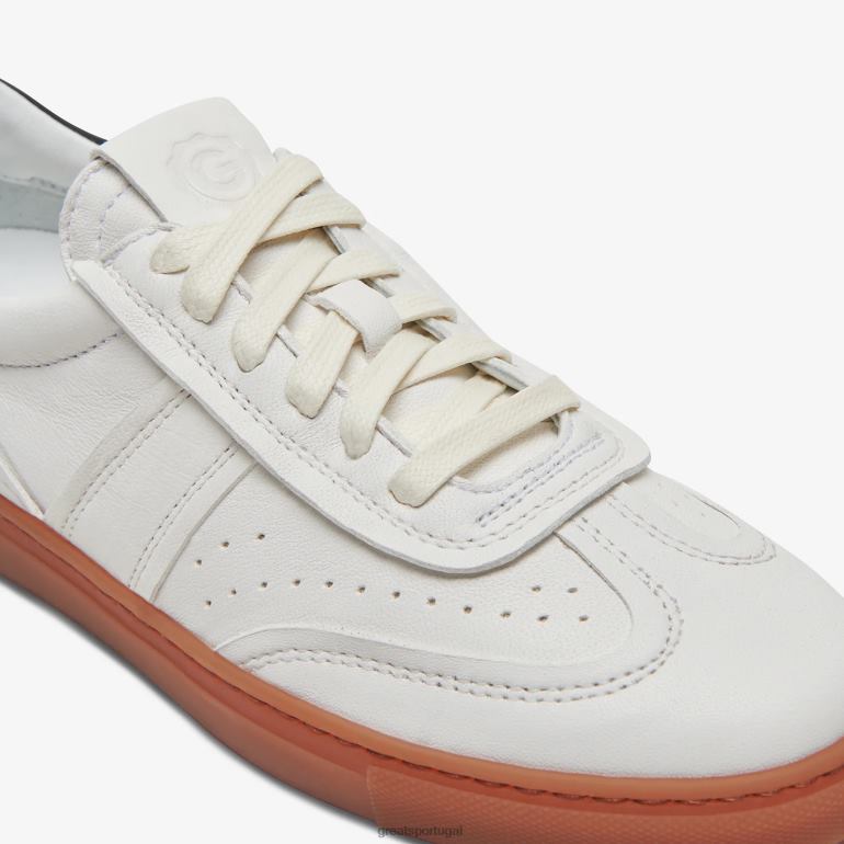 sapato branco GREATS o charlie 86PL157