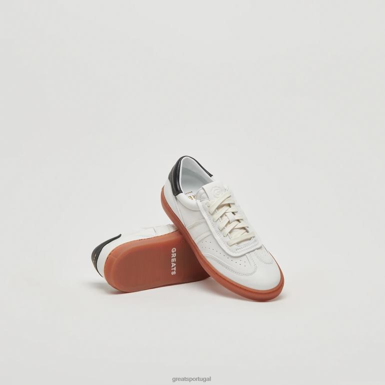 sapato branco GREATS o charlie 86PL157
