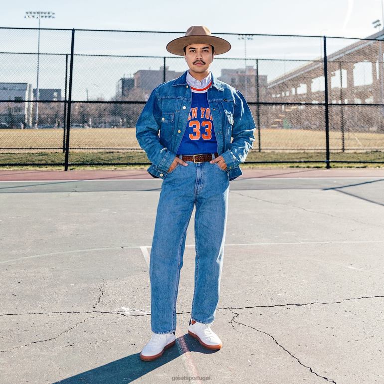 sapato branco GREATS o charlie 86PL50