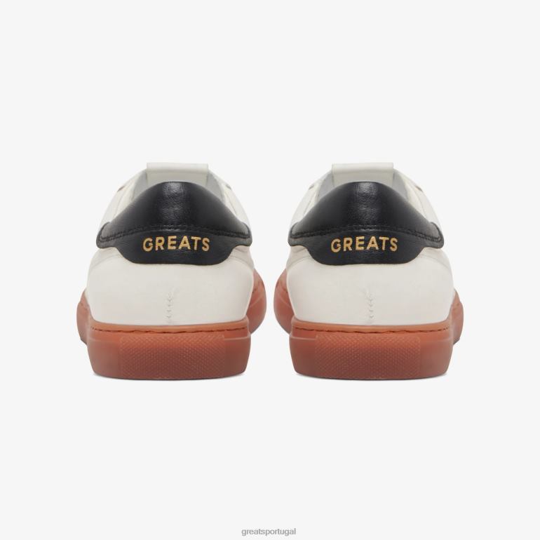 sapato branco GREATS o charlie 86PL50