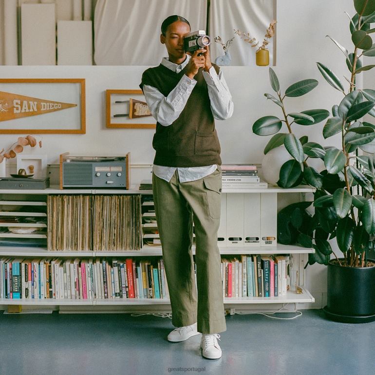 sapato branco GREATS o real 2.0 86PL131