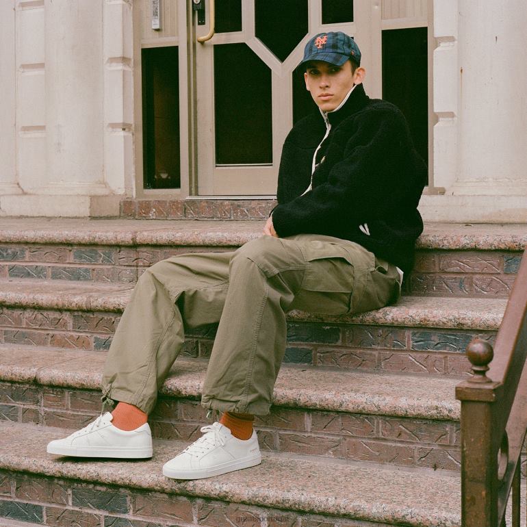 sapato branco GREATS o real 2.0 86PL8