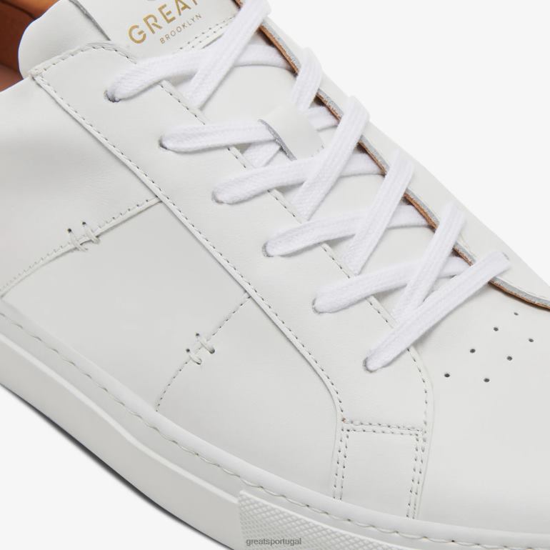 sapato branco GREATS o real 2.0 86PL8