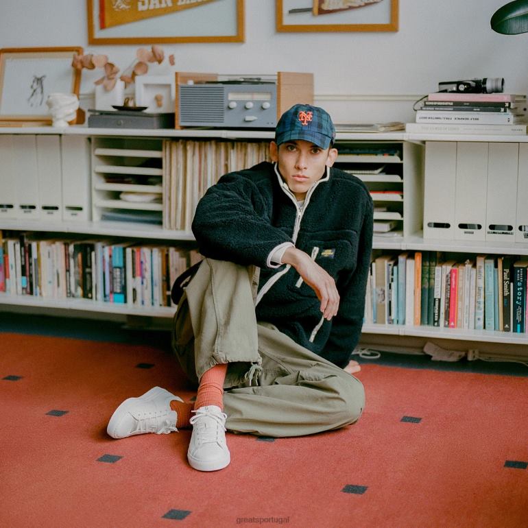 sapato branco GREATS o real 2.0 86PL8