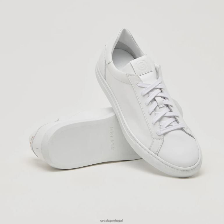 sapato branco GREATS o reinado 86PL25