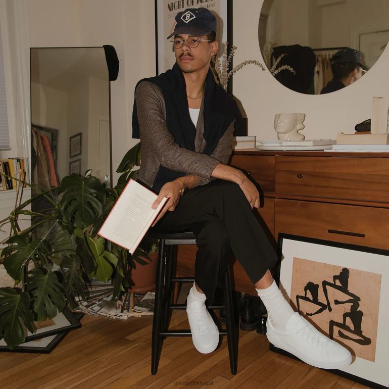 sapato branco GREATS o reinado 86PL25