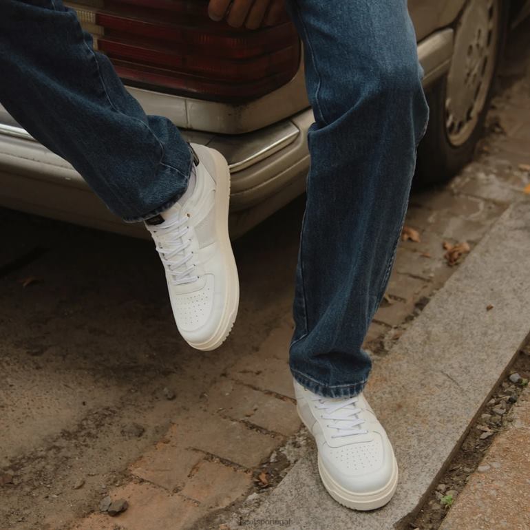 sapato branco GREATS o st. James baixo 86PL37