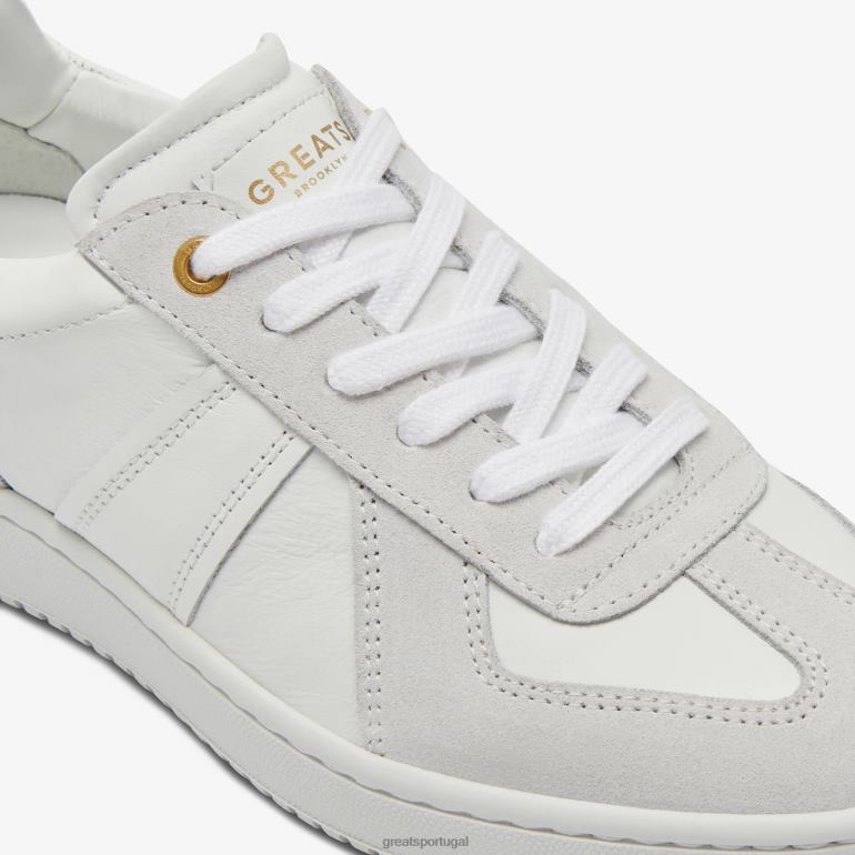 sapato branco GREATS o tênis 86PL128
