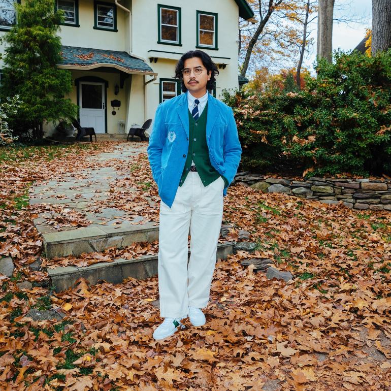 sapato branco verde GREATS o tênis 86PL22