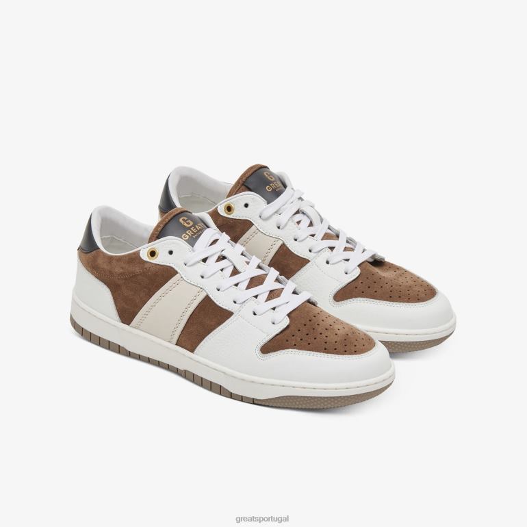 sapato café GREATS o tribunal jmz 86PL21