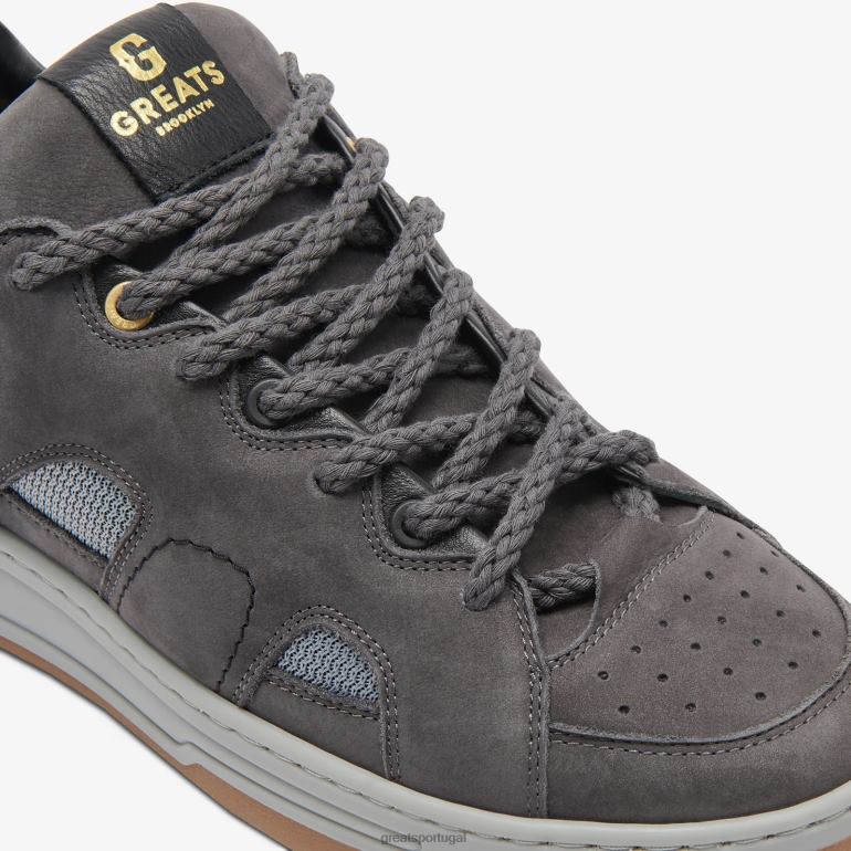 sapato carvão GREATS o skate baixo cooper 86PL32