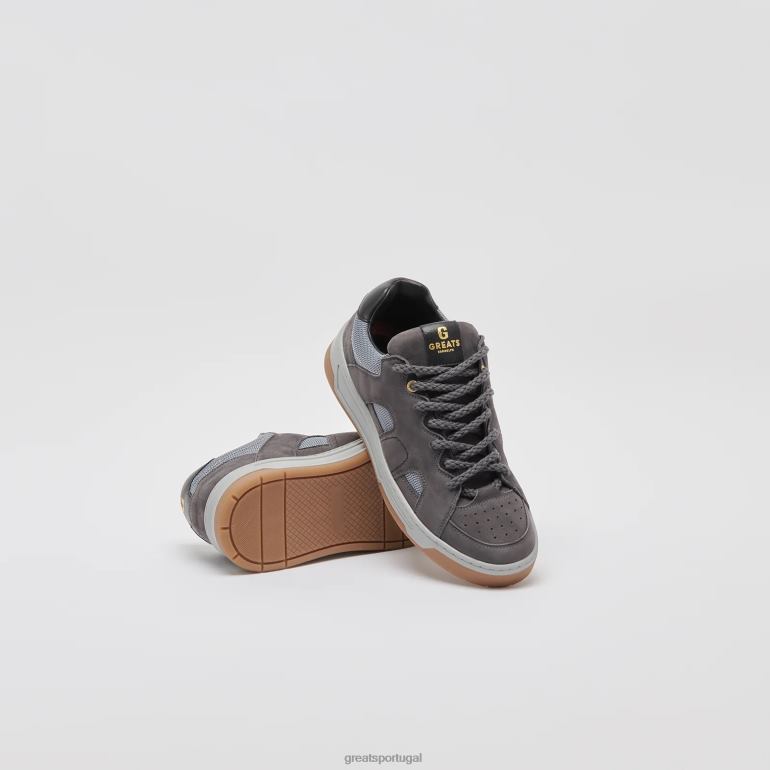 sapato carvão GREATS o skate baixo cooper 86PL32