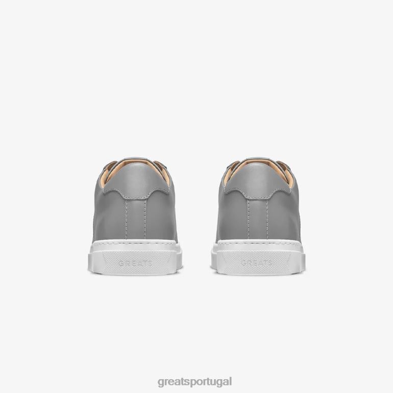 sapato cinza GREATS a realeza 86PL57