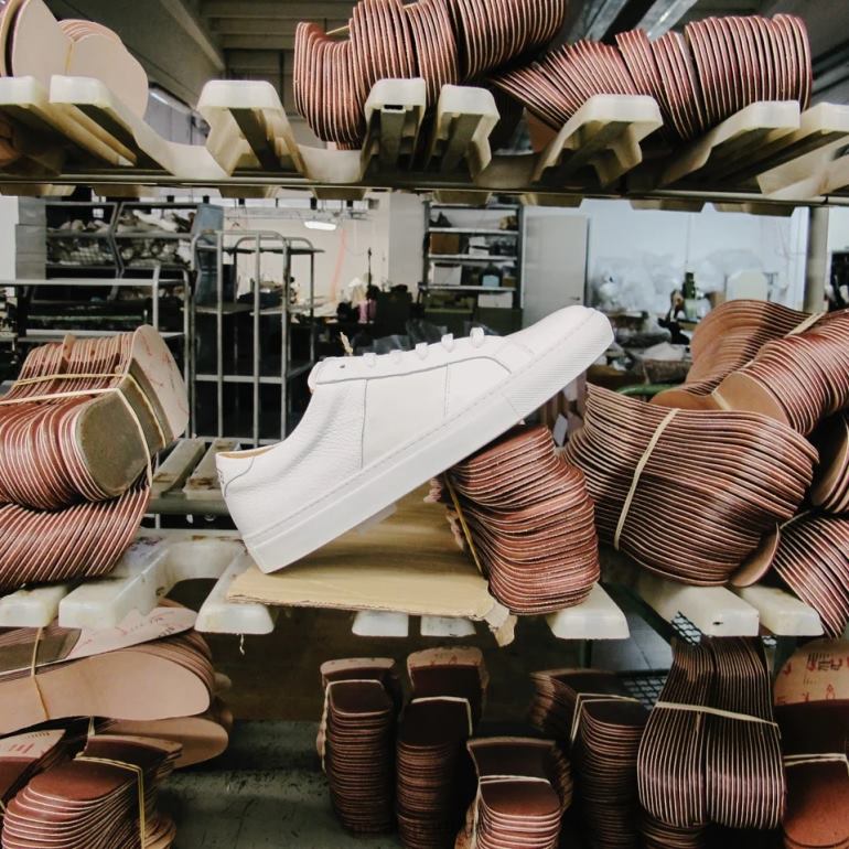 sapato cinza GREATS a realeza 86PL57