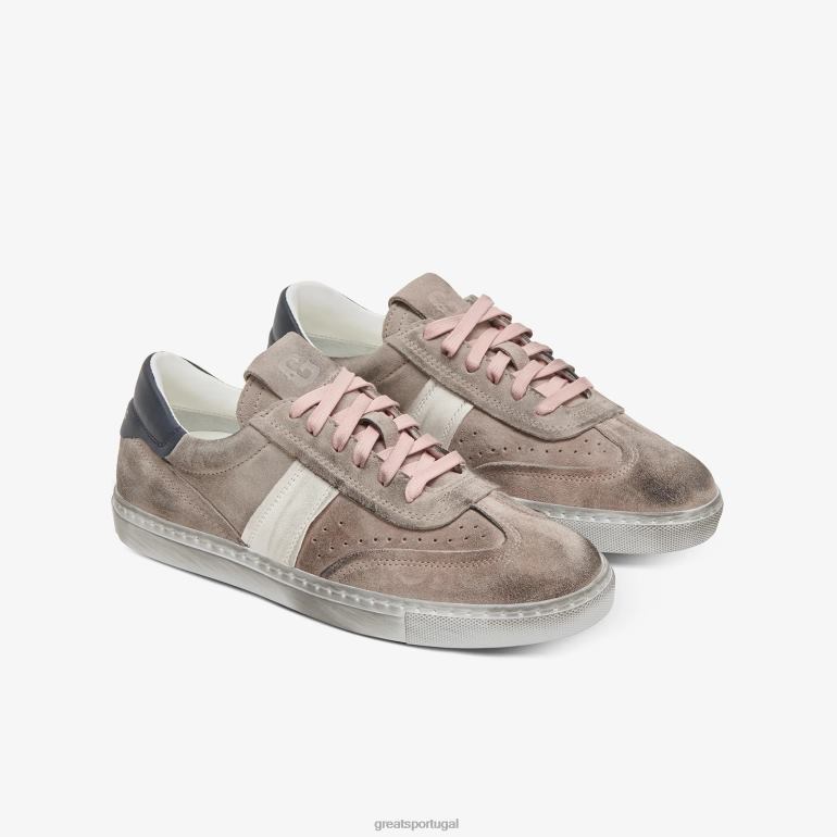 sapato cinza GREATS o charlie angustiado 86PL145