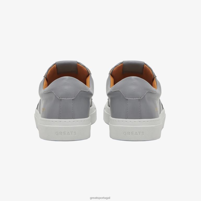 sapato cinza GREATS o real 2.0 86PL6
