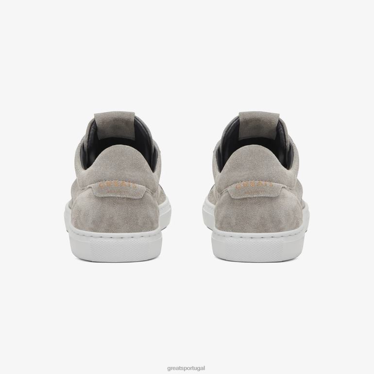 sapato cinza GREATS o reinado 86PL158