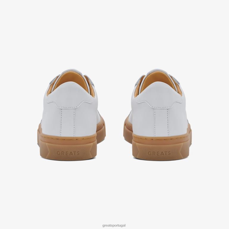 sapato goma branca GREATS a realeza 86PL18