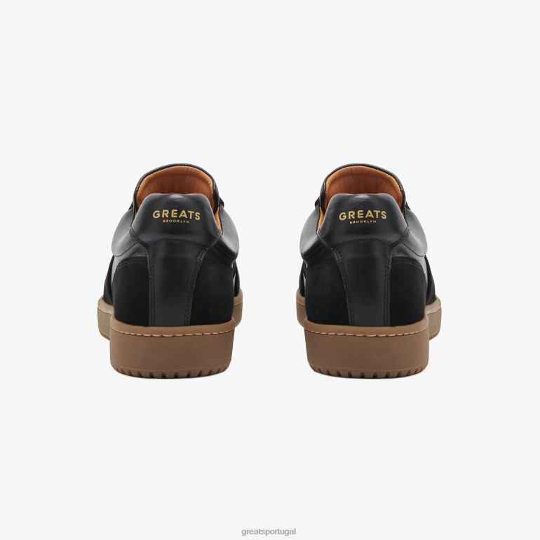 sapato goma nero GREATS o tênis 86PL36