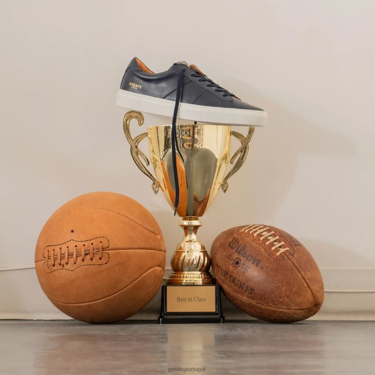 sapato marinha GREATS o real 2.0 86PL12