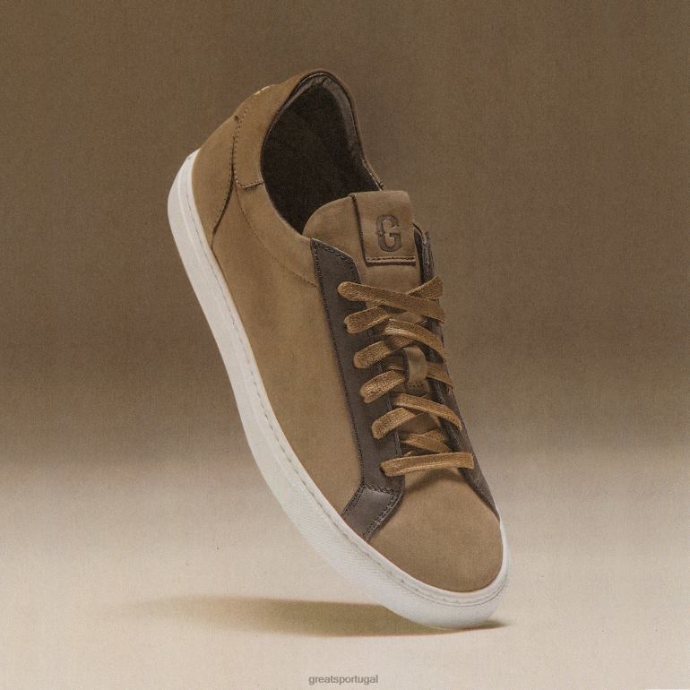 sapato moca preto GREATS o reinado 86PL49