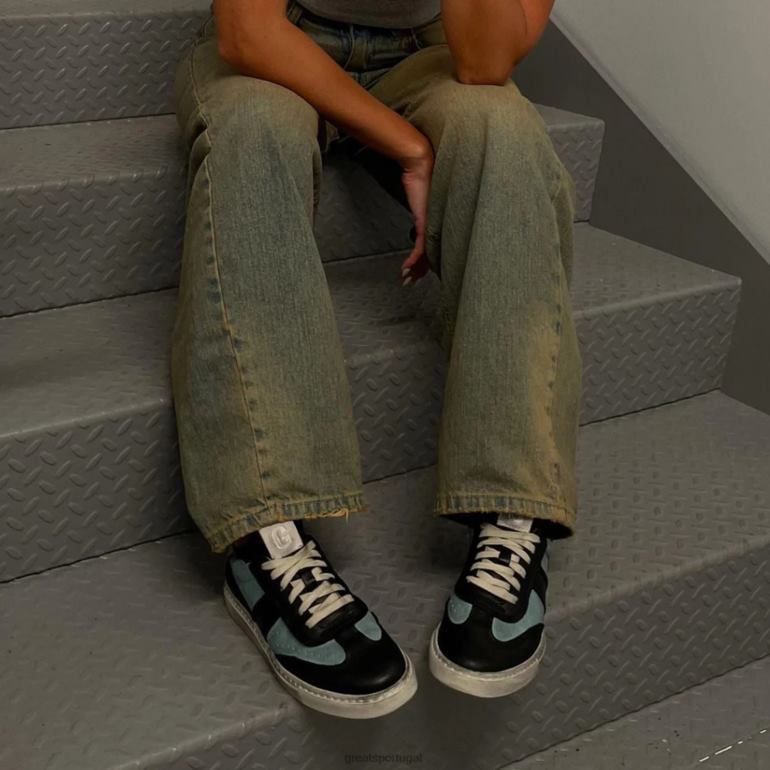 sapato multi azul GREATS o charlie angustiado 86PL140