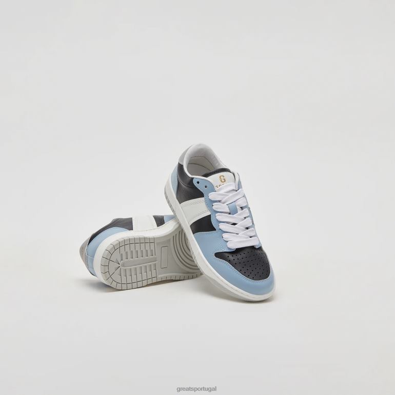 sapato multi azul GREATS o tribunal jmz 86PL146