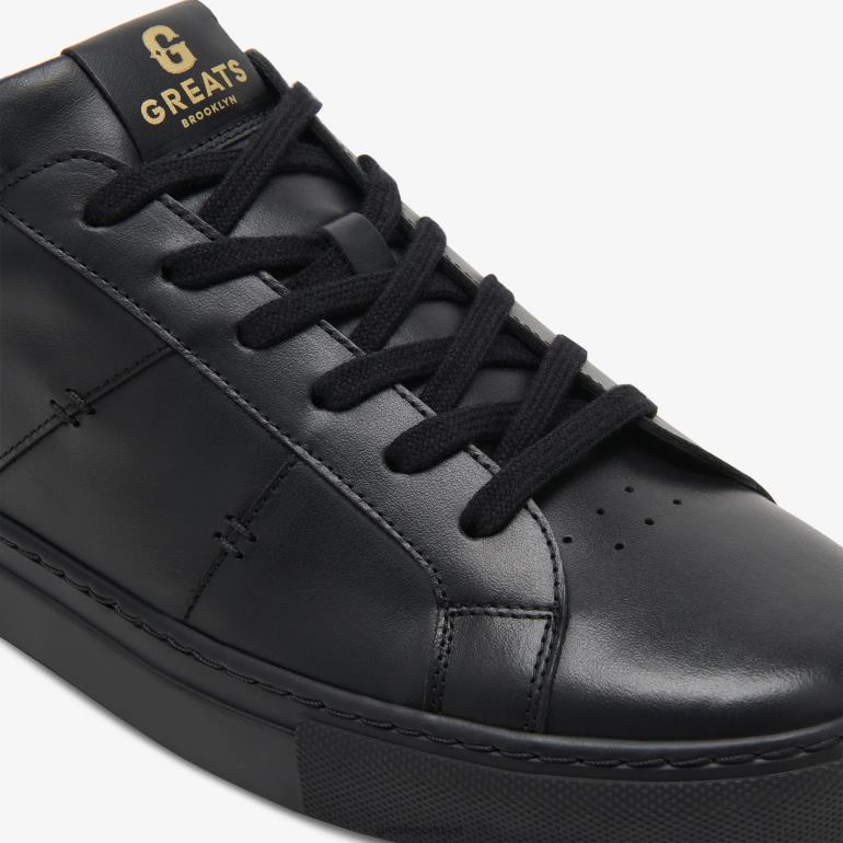 sapato preto triplo GREATS o real 2.0 86PL16