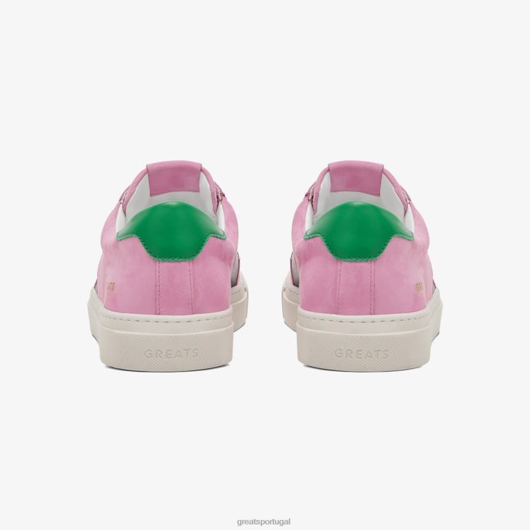 sapato rosa GREATS o real 2.0 86PL15