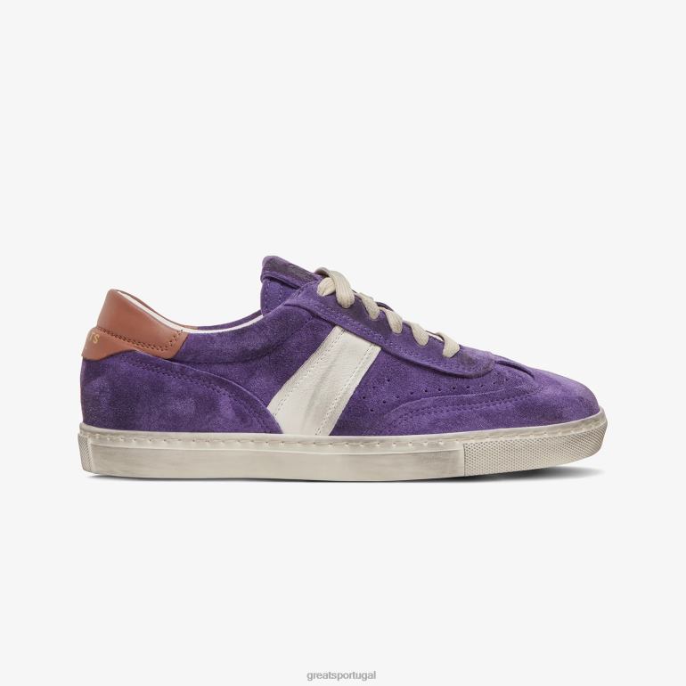 sapato roxo multi GREATS o charlie angustiado 86PL142