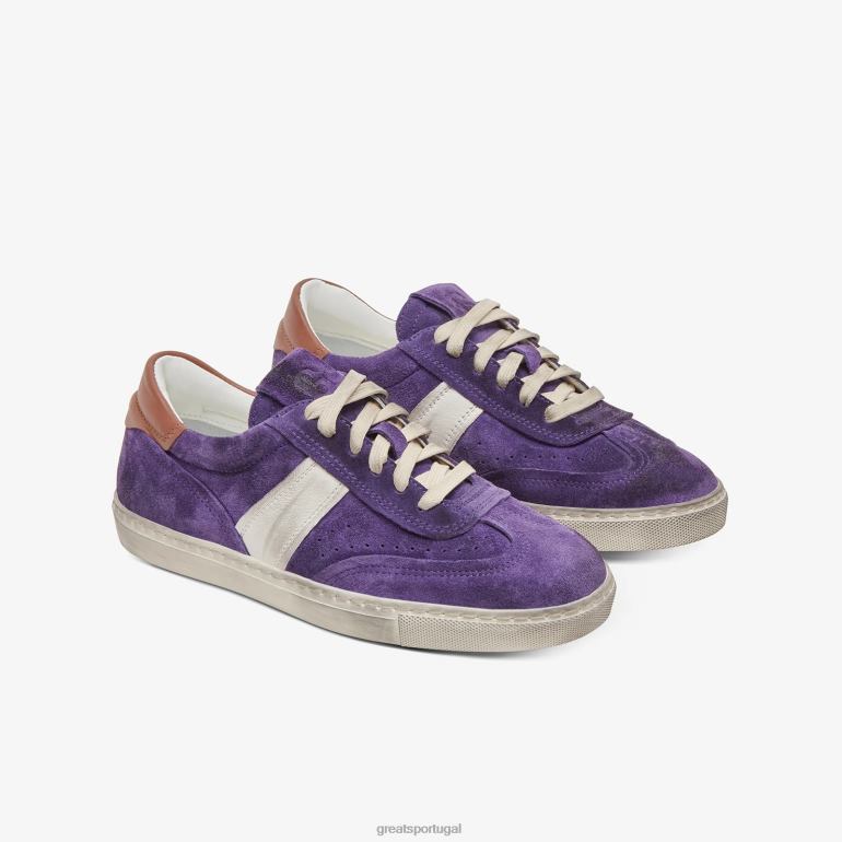 sapato roxo multi GREATS o charlie angustiado 86PL142
