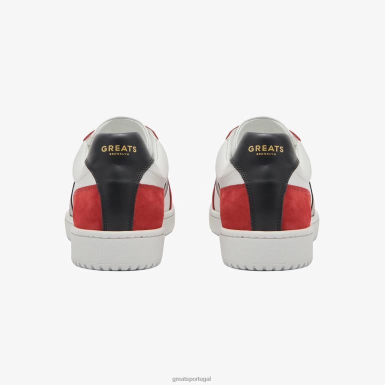 sapato vermelho GREATS o tênis 86PL23
