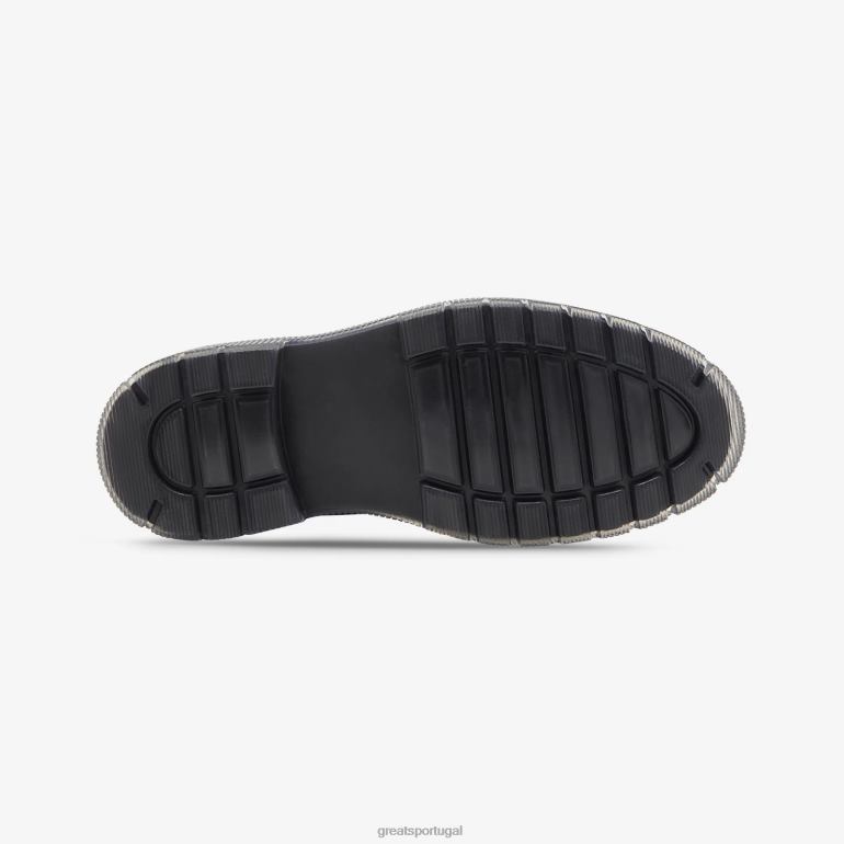 sapato Nero GREATS a bota bowery 86PL82