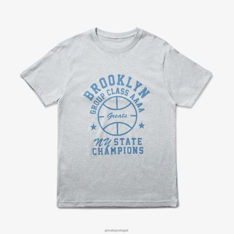 vestuário cinza GREATS a camiseta 86PL102